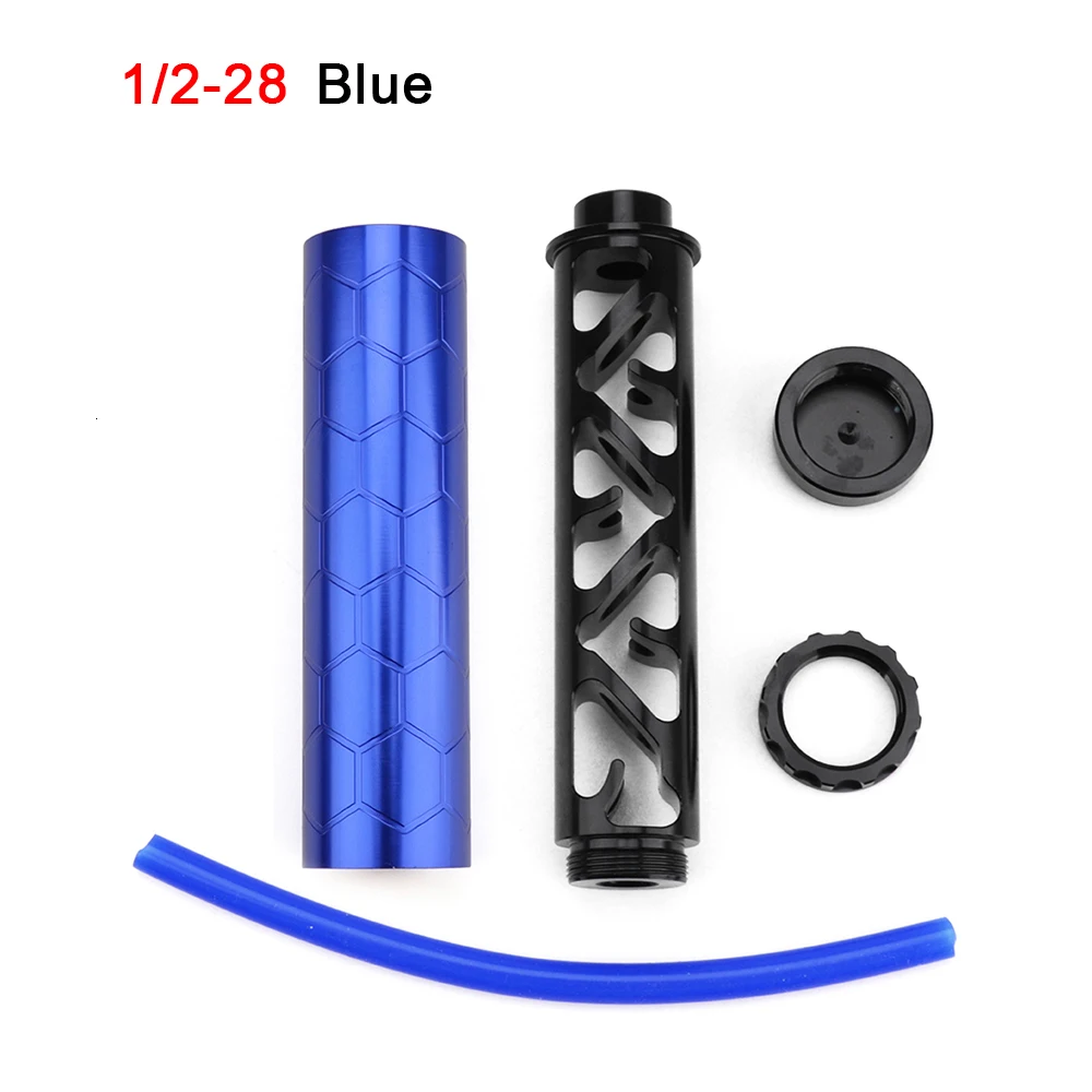 1-2-28 BLUE 1/2-28 или 5/8-24 топливный фильтр корпус автомобиля растворитель ловушка для NAPA 4003 WIX 24003 6 цветов Алюминий - Цвет: 1-2-28 BLUE