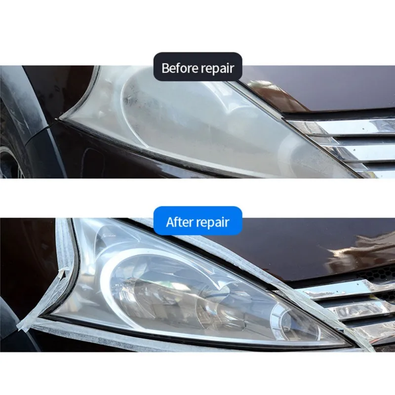 Car Headlights Oxidation Liquid Repair Agent Ceramic Coat Super Hydrophobic Glass Coating Polishing Coating Repair Tool