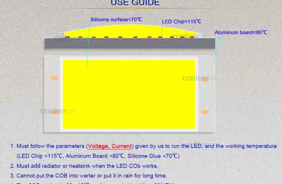 cob led light bulb lamp led lighting car work house lights (2)