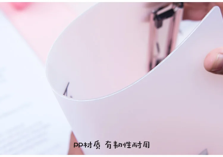 Buzzwords PP Folder Base Plate Plastic Writing A4 Clip Board Students Storage Office File Organizing Customizable