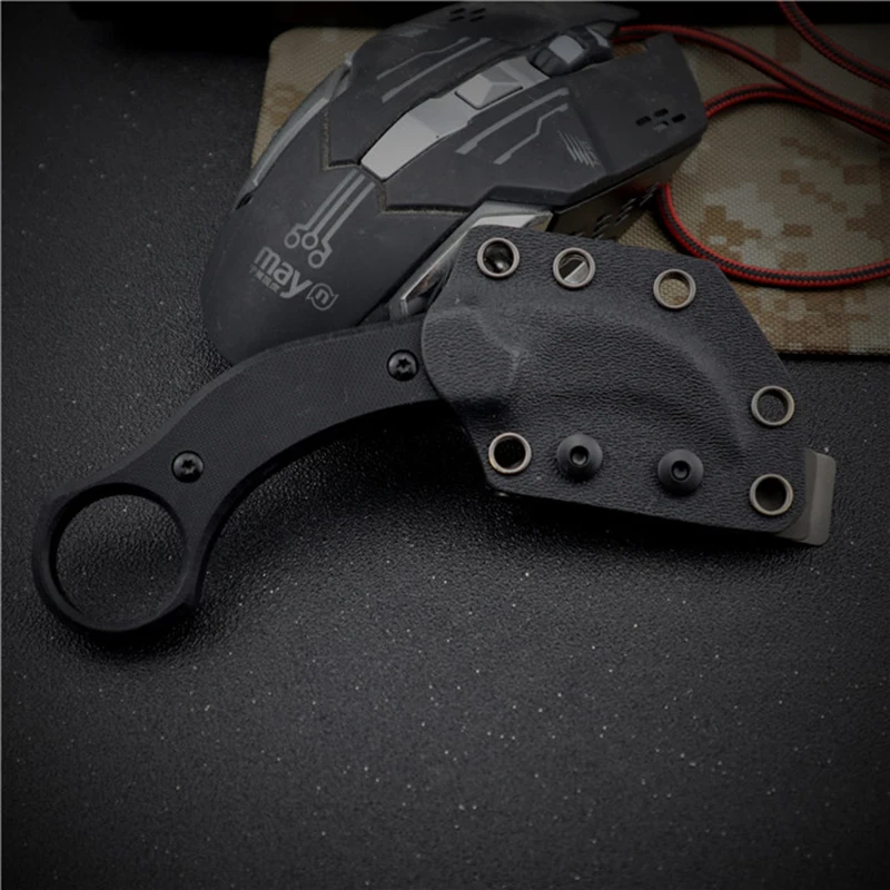 Новейший фиксированный нож 440C Лезвие 440C сталь Karambit Открытый Отдых Охота выживания карманный нож EDC ручные инструменты K набор