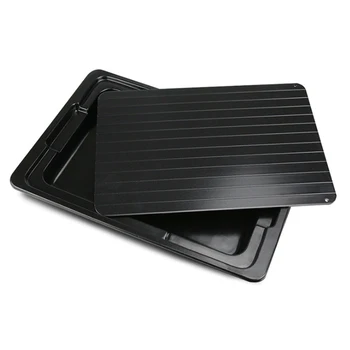 

Magic Defrost Tray Aluminum Fast Thawing Master Meat Fish Sea Food Kitchen Tool Speed Ontdooier