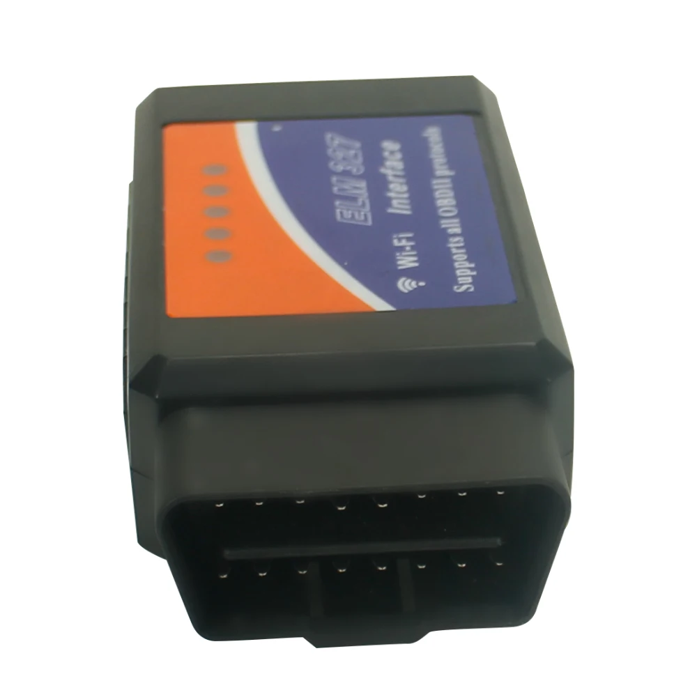ELM327 wifi V1.5 OBD2 автомобильный диагностический инструмент сканирования поддерживает iOS Телефон Android ПК ELM 327 OBDII Авто код читателя адаптер сканера