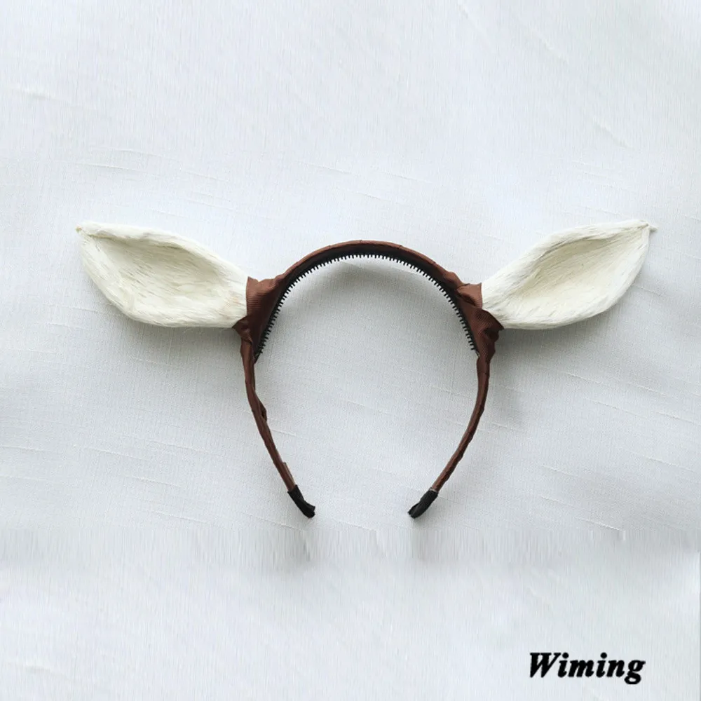 deer ears air clip faun headband women girls children birthday party decoration supplies antlers headpiece chirstmas headband - Цвет: Design 3