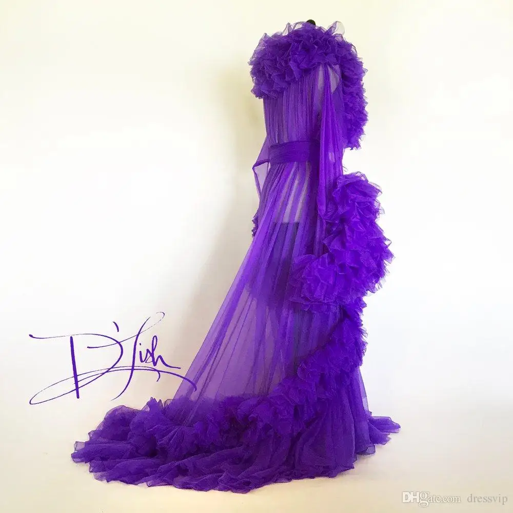 Имперская Виноградная гофрированная нейлоновая шифоновая нарядная гофрированная юбка воротник с длинными рукавами женские ночные рубашки сексуальная одежда