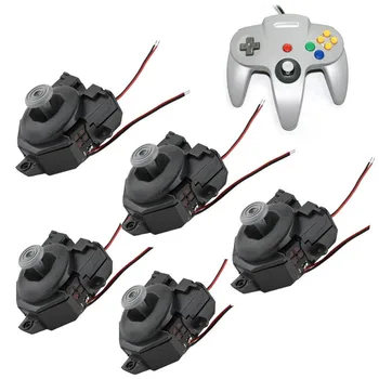 

5Pcs/Set ABS Thumbsticks 3D Joystick Analog Stick Replacement for N64 Controller Video Game Replacement Part