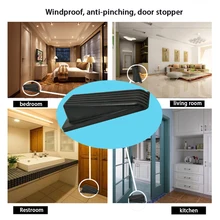 

Rubber Door Stoppers Door Stop Wedge Large Heavy Duty Flexible Door Holder 3 Pack Non Marking Anti Slip Jam 4 Colors