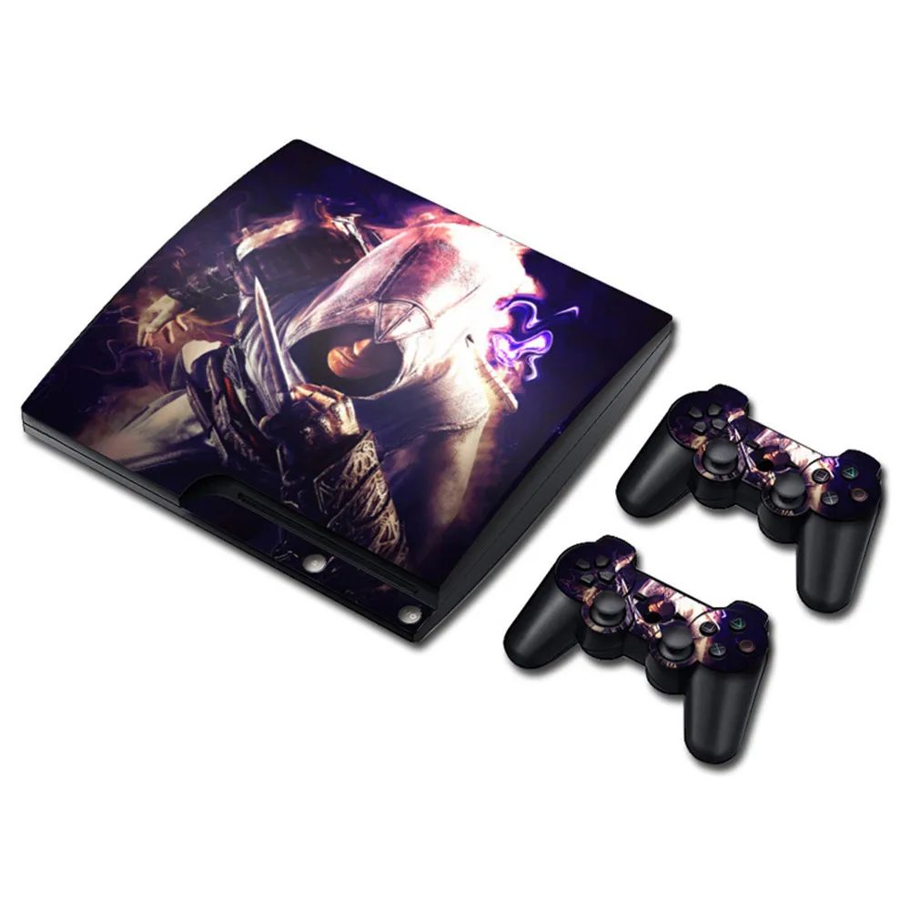PS3 슬림 콘솔용 스킨 스티커, 크리스마스 선물, 1 세트