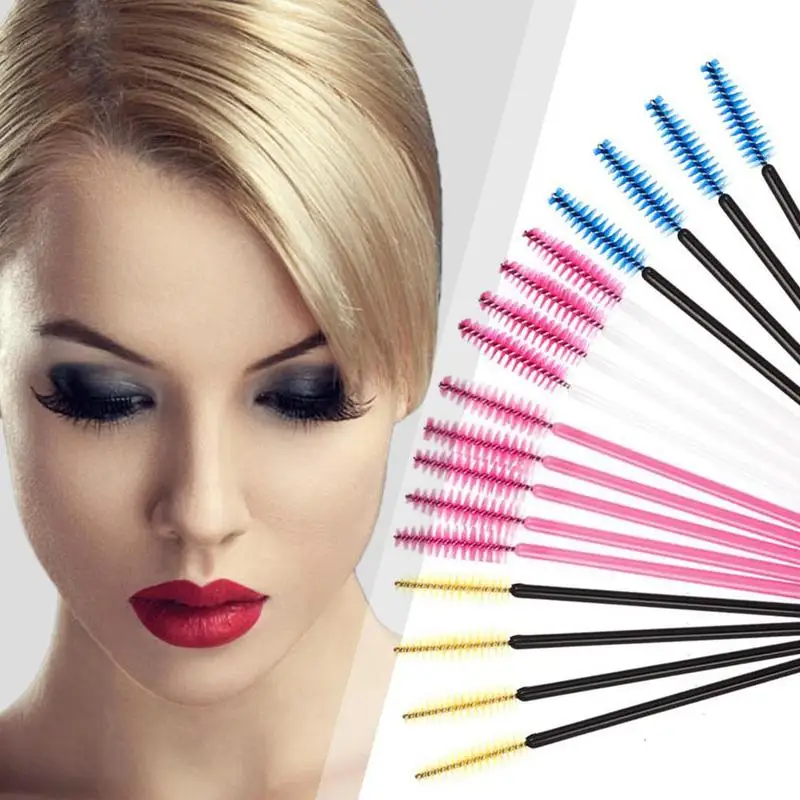 Одноразовая кисть для бровей отдельная трубка дизайн ресницы расцветка палочка