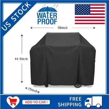 

148x63.5x113Premium Waterproof Rustproof Cover For Genesis II 3 burner&Genesis 300 Series Grills Protector Case High Quality