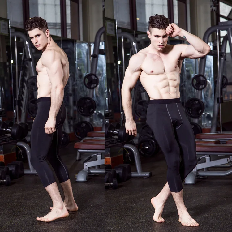Man's Fashion Pants Running Pants Elasticated Running Leggings