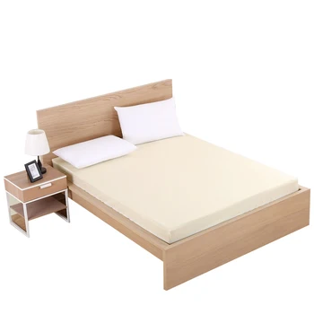

Solid Dreamworld Mattress Protector with Elastic White/black Waterproof Mattress Cover Pad Baby Fitted Dropshipping Bed Bug Suit