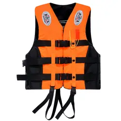 Портативный водонепроницаемый Оксфорд Одежда спасательный жакет размер XXXL Оранжевый