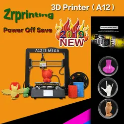 3D-принтеры 2019 новый шаблон A12 I3 Высокоточный гигантский принтер металла крепление рамы быстрой сборки 3d Друкер