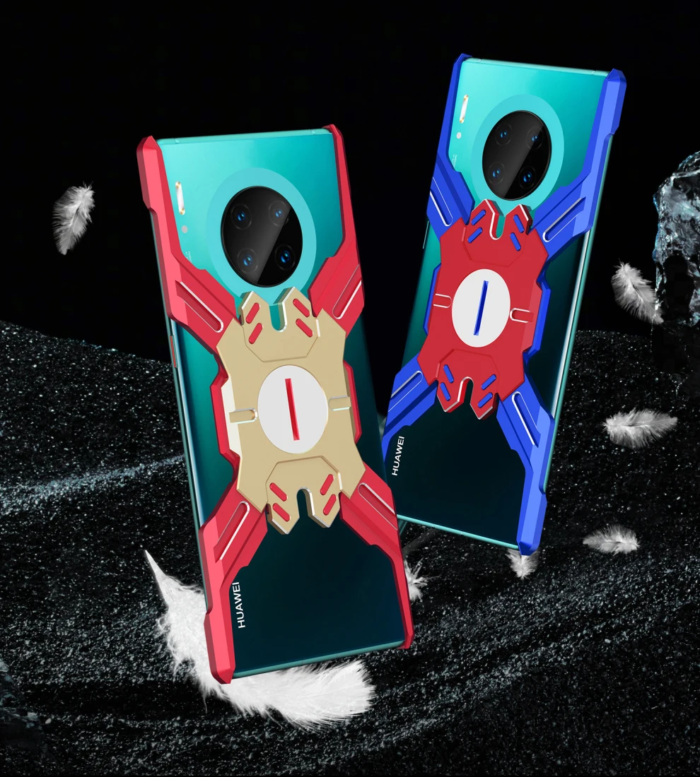 Герой Marvel элементы Алюминиевый металлический бампер чехол для huawei mate 30/Pro тонкий жесткий противоударный защитный бампер для телефона для huawei mate 30