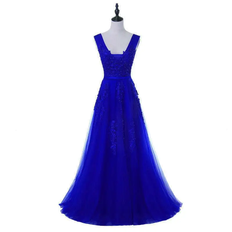 Vestido de festa, милое кружевное платье с v-образным вырезом, вечерние, сексуальные, с открытой спиной, с бусинами, с жемчугом, вечерние платья