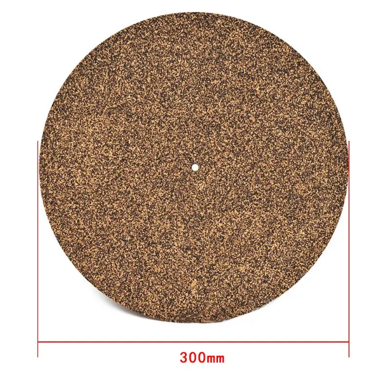 3MM Anti Static Cork and Rubber Turntable Platter Mat Slipmat Pad for LP Vinyl Record Accessories