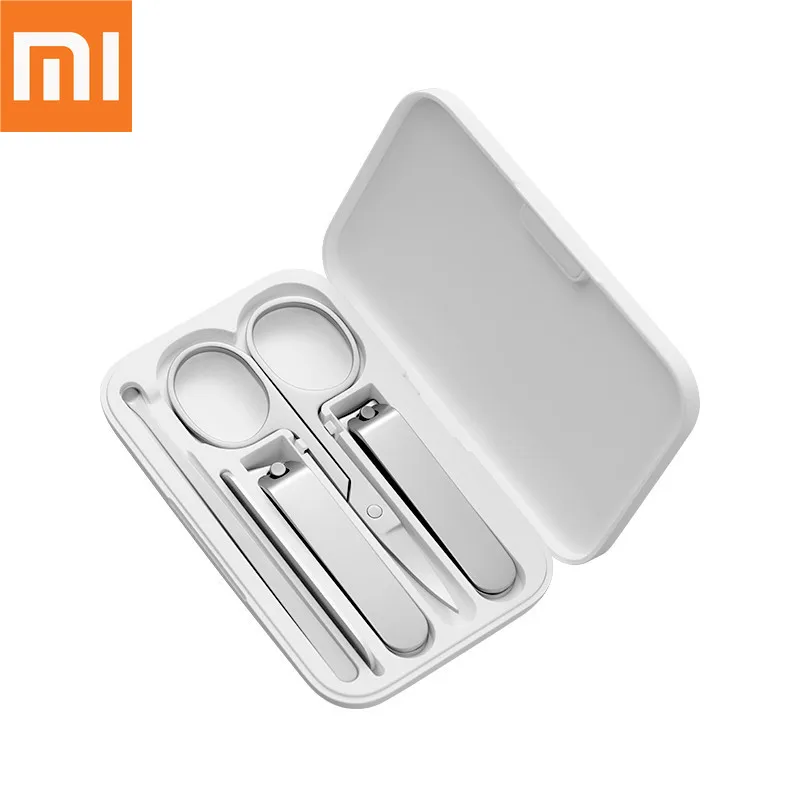  Набор инструментов для маникюра и педикюра Xiaomi Mijia, из нержавеющей стали 