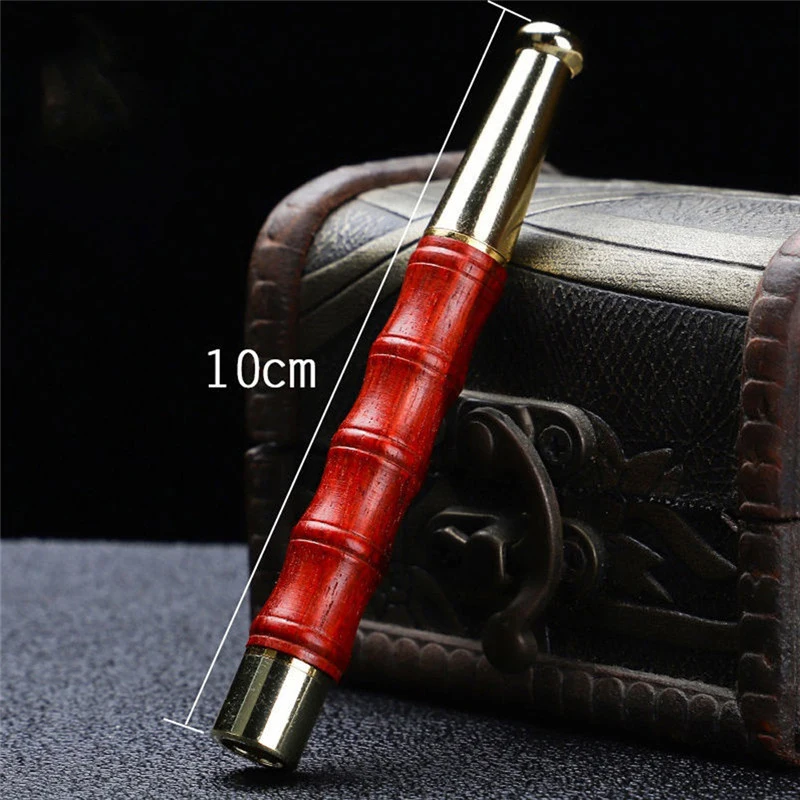 

Mahogany Bamboo Sandalwood Filter Cigarette Holder Thick and Thin Cigarette Universal Filter Can Clean Core Circulation Type