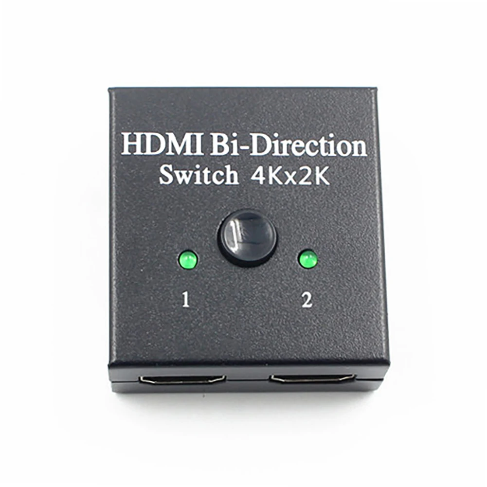 HDMI 2,0 двунаправленный переключатель HDMI сплиттер 3D UHD 4K HDMI адаптер 2 в 1 с 4K HDMI конвертер TV Box HDMI Переключатель концентратор(1 шт.) 2 HDCP