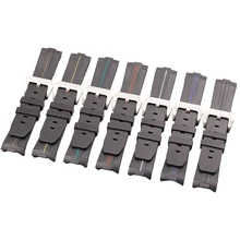 

Outdoor sports waterproof rubber strap men and women pin buckle suitable for Panerai panerai 441 111 watch accessories