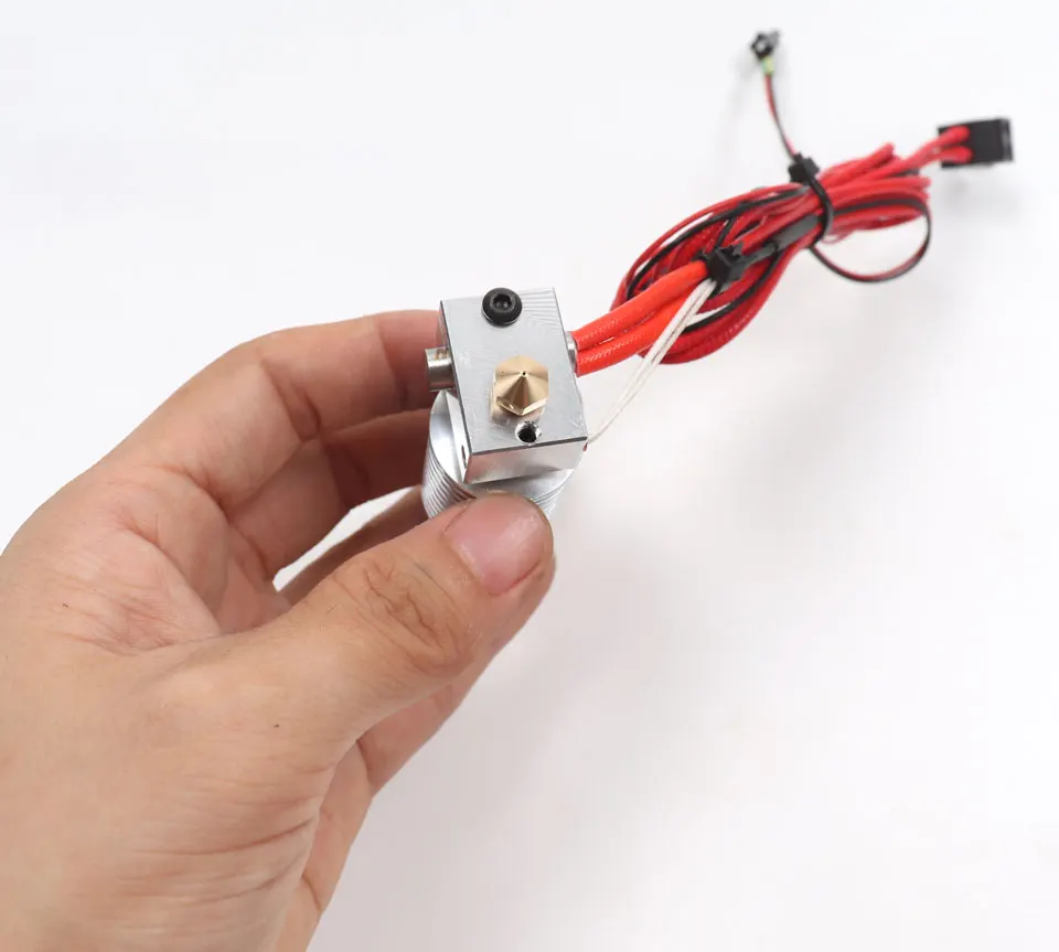 Blurolls Prusa i3 MK3 MK2S/MK2.5 V6 Hotend предварительно assambled комплект mk2s/mk3 Горячий Конец теплоотвод горло нагревательный блок