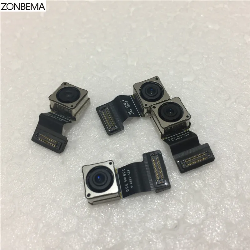 ZONBEMA Original Test Back Rear Camera With Flash Module Sensor Flex Cable For iPhone X XR XS 5 5S 5C SE 6 6S 7 8 Plus XS MAX 6