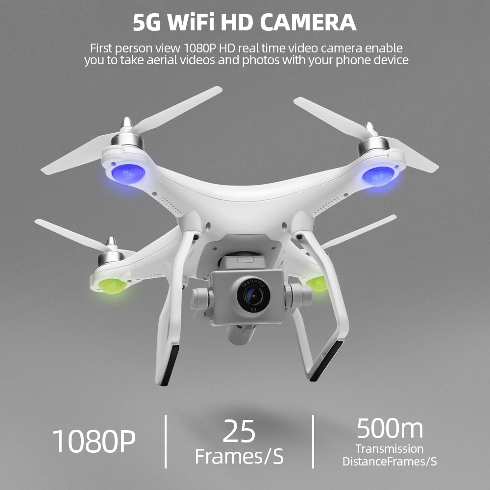 Квадрокоптер Wltoys X1 Gps Fpv с камерой 5g Wifi 1080p Hd бесщеточный Дрон управление жестами расстояние 500 м Профессиональный Дрон