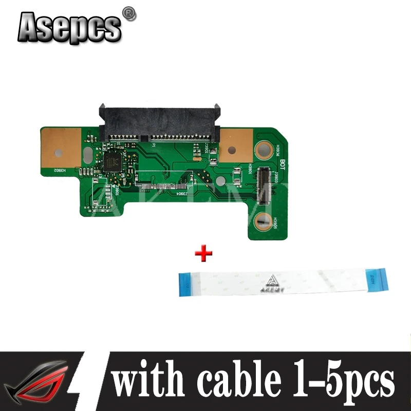 1-5 шт. для For Asus X555U X555UA A555U F555U K555U X555UJ Rev 2 0 HDD плата жесткого диска 100%