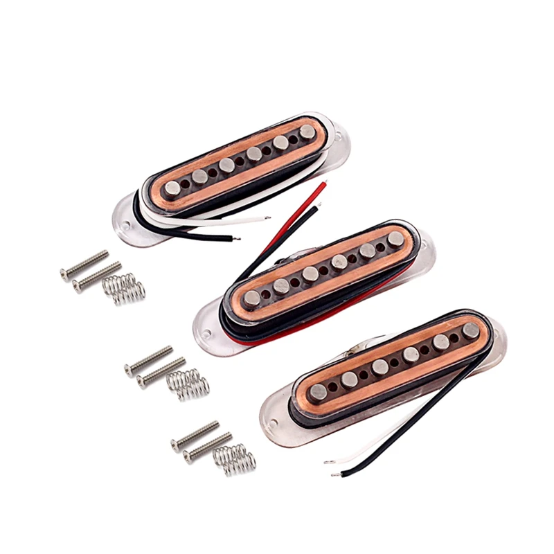 3 шт. набор 48/50/52 гитар Пикапы Для Stratocaster Strat / Squier гитарные запчасти|Электрогитара|