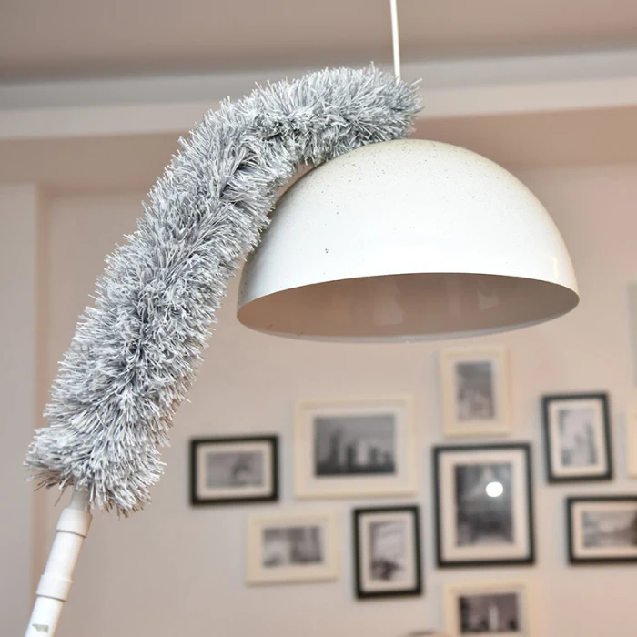 Microfiber Duster Extendable Home Office Car Furniture Dust Cleaner Accessories Washable K888