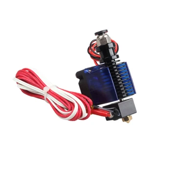 

12V 40W V6 J-Head Hotend Extruder Nozzle Kit with Cooling Fan/Teflon Tube/Drill Bits