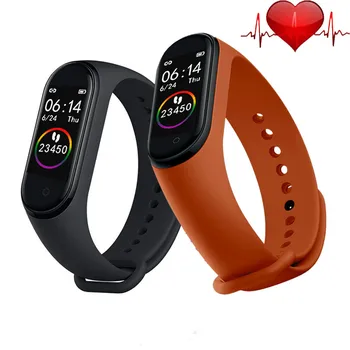 

2020 Smart Watch M3+ Fitness Bracelet Heart Rate Blood Pressure Monitor Smart Bracelet M4 For wei sa m u ng Android IOS Phone