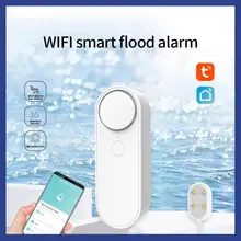 

Smart Home Alarm Water Leakage Alarm Detector Independent Water Leak Sensor Detection Flood Alert Overflow Security Alarm System