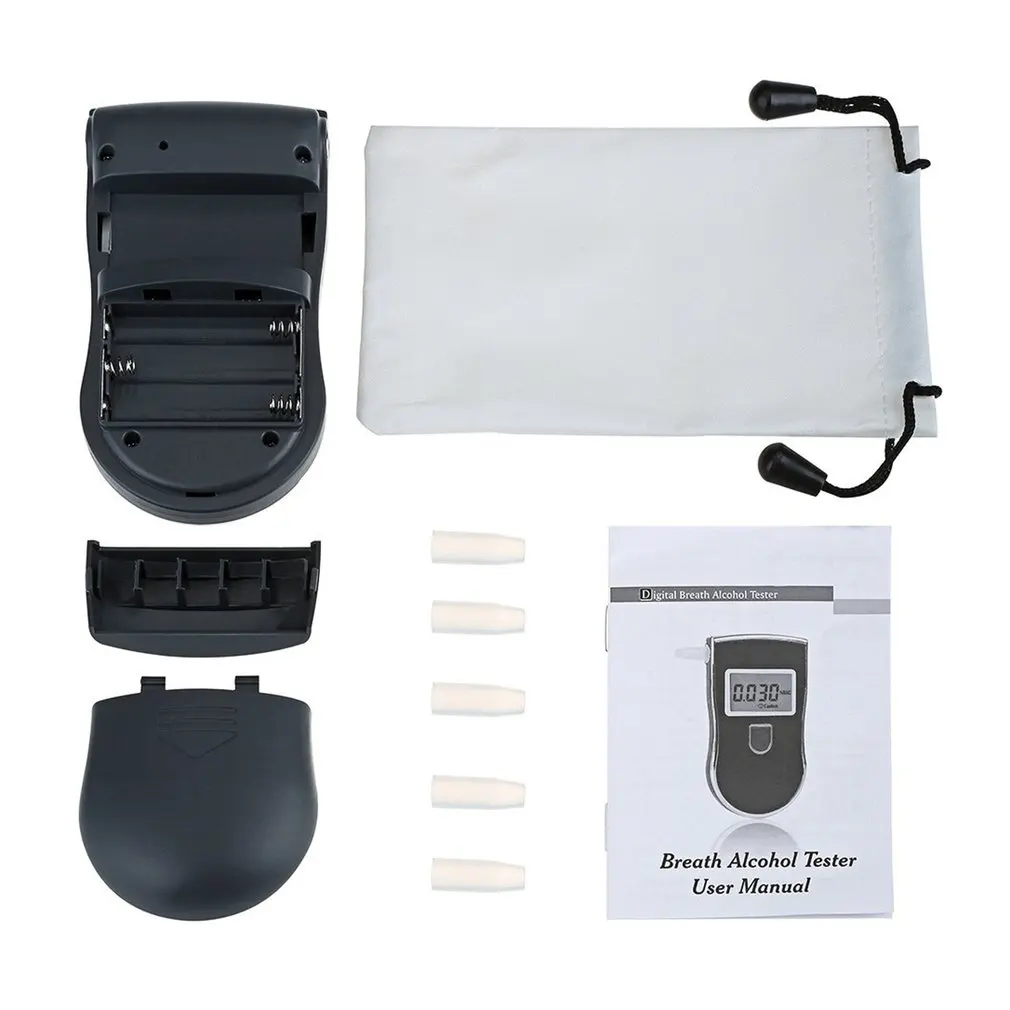 

Digital Breathalyzer Breath Alcohol Car Gas Leak Detector Air Quality Monitor elitech Oxygen Measuring Instrument Meter