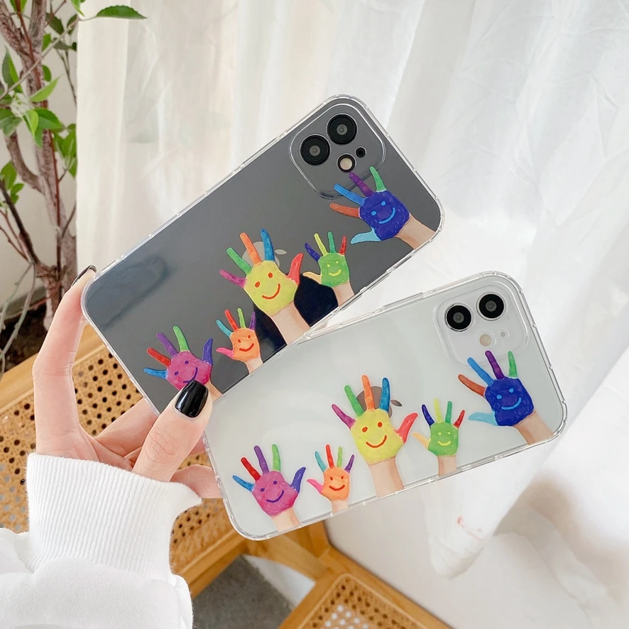 Силиконовый чехол для iPhone 12 Pro Max 11 10 X Xs Xr 7 8 Plus Mini SE 2020 прозрачный с защитой камеры |