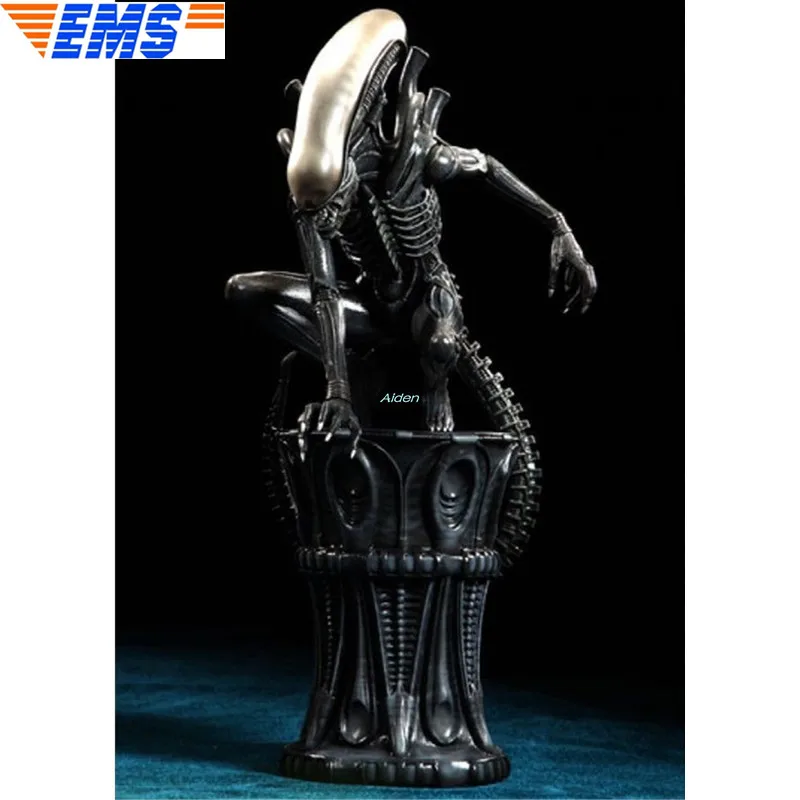 

16" SS 200168 Statue Alien Bust Alien:Covenant Full-Length Portrait Prometheus Resin Action Collectible Model Toy BOX 41CM Z2433
