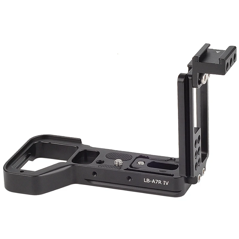 

A7M4 A7R4 L Bracket for Sony A7R IV A74 Arca-Swiss Standard L Plate with Cold Shoe Mount Extension Adjustment Mounting Plate