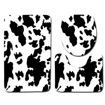 

Animal Pattern Bath Mat+Toilet Rug+Lid Cover For Bathroom Home Decoration High Slip Resistance Bathroom Supplies High Quality
