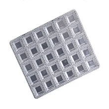 Противоскользящий простой в чистке Быстрый производитель портативный Экономия времени многофункциональный домашний прямоугольник 30 сетки равномерно алюминиевый сплав клецки плесень