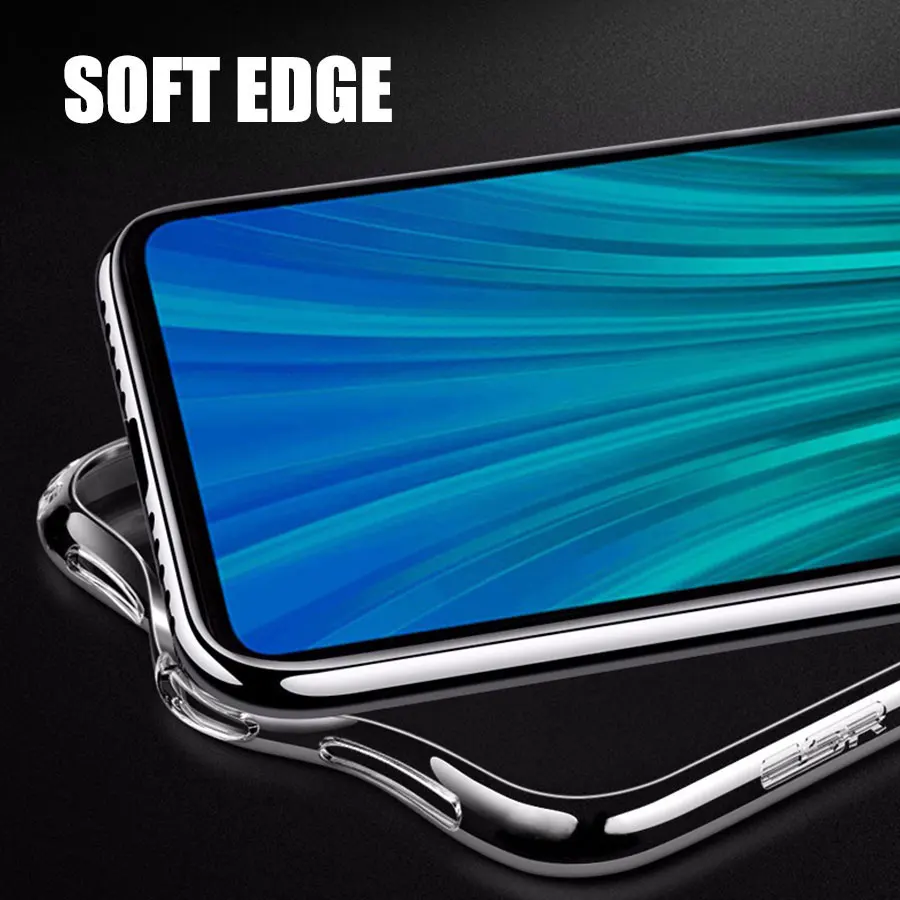 Силиконовый чехол Xiaomi mi A3 прозрачный мягкий ТПУ чехол для Xiaomi mi 9T красный mi K20 Note 8 Pro 8A mi 9 8 SE Lite mi Pocophone F1 CC9 Pro
