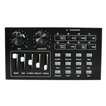 

Professional Condenser Karaoke Microphone Audio USB Headset Microphone E300 Audio Cable Wired Microphone For Computer