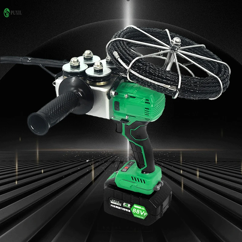 New CX 8006 88VF 10000MAN electrician fully automatic wall threading machine electric charging