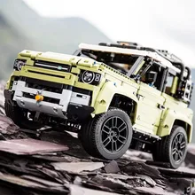 93018 Creator Ideas Technic Внедорожный Автомобиль SUV Defender, строительные блоки, кирпичи, игрушки, совместимые с Technic 42110