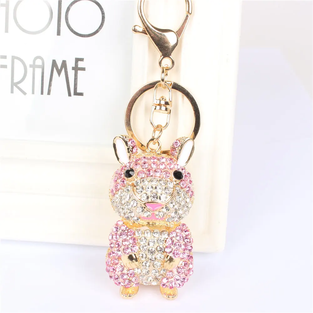 Marmot крыса брелок для ключей милый кулон с кристаллом для сумки кошелек сумка карки подарок