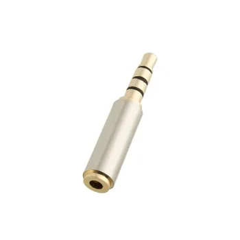 

High Quality 2.5mm Female To 3.5mm Male Stereo Headphone MIC Audio Jack Adapter Converter Newest Free Shipping