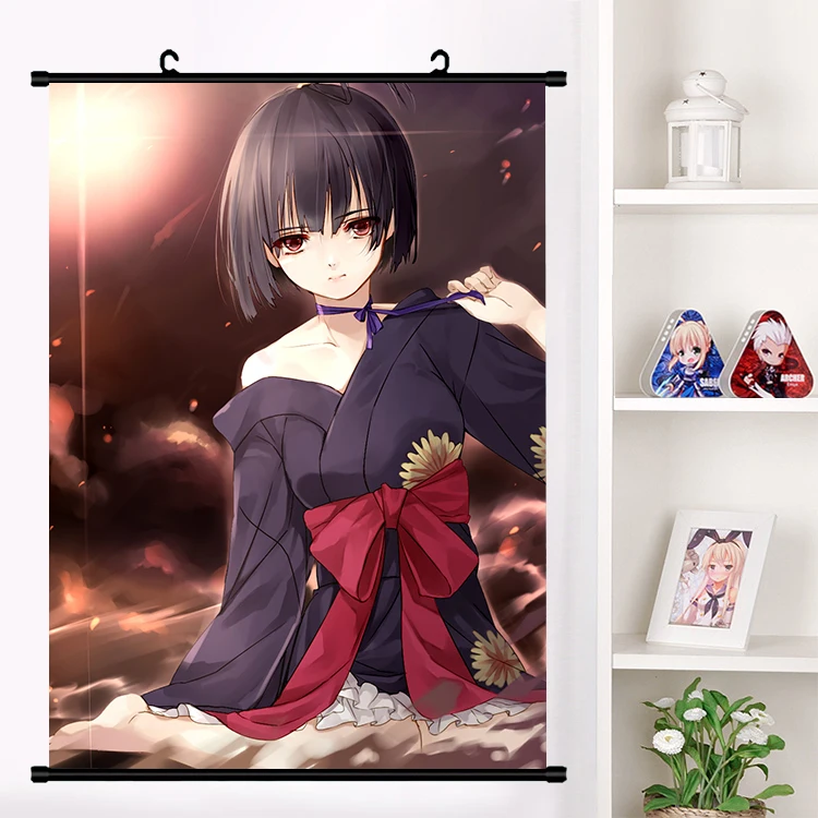 Японское аниме кабанери железной крепостной мумэй настенный плакат Otaku коллекция домашнего декора - Цвет: L