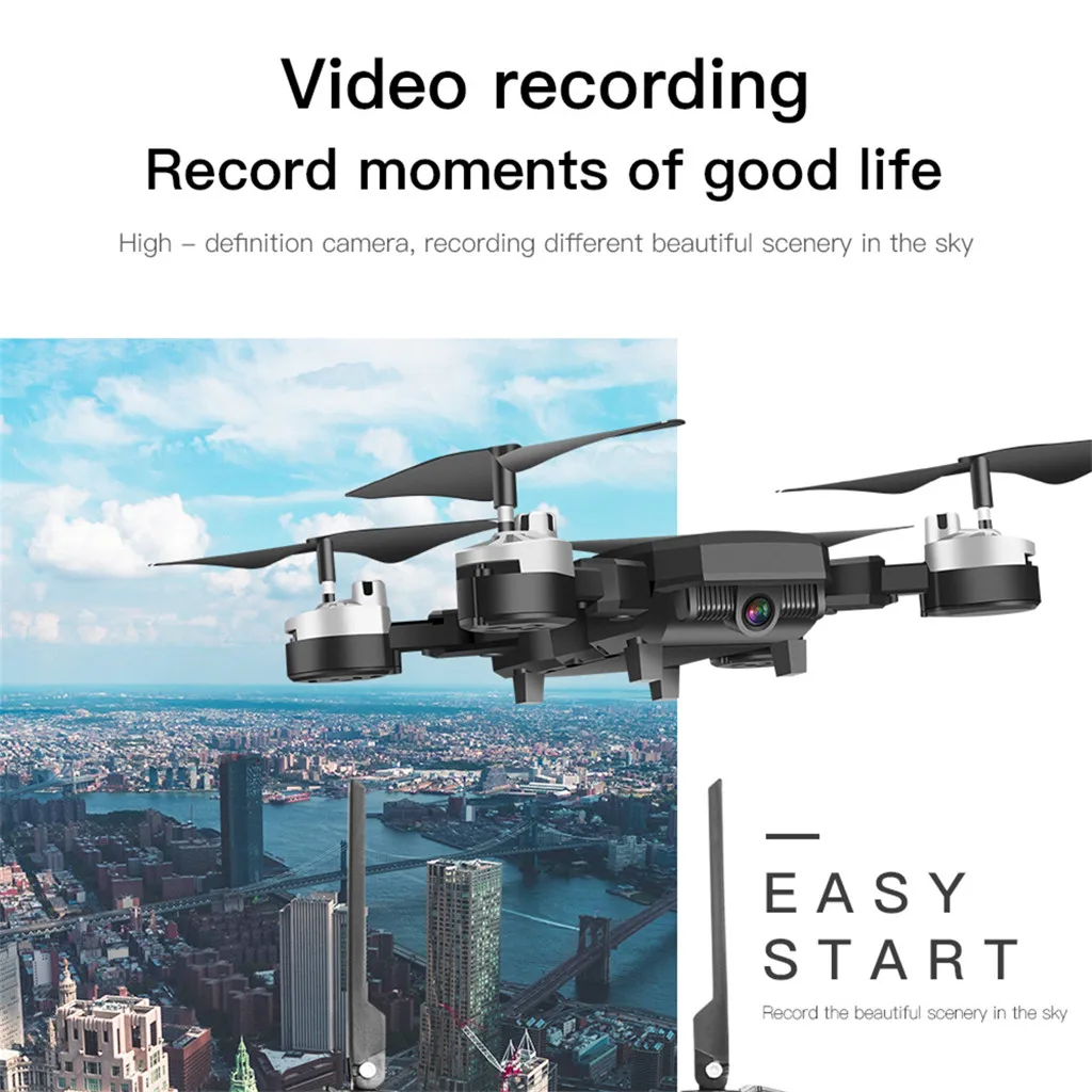 Пульт дистанционного управления летательный аппарат Топ TXD-G5 wifi FPV 1080p камера оптический поток Безголовый складной Квадрокоптер Дрон 8,23