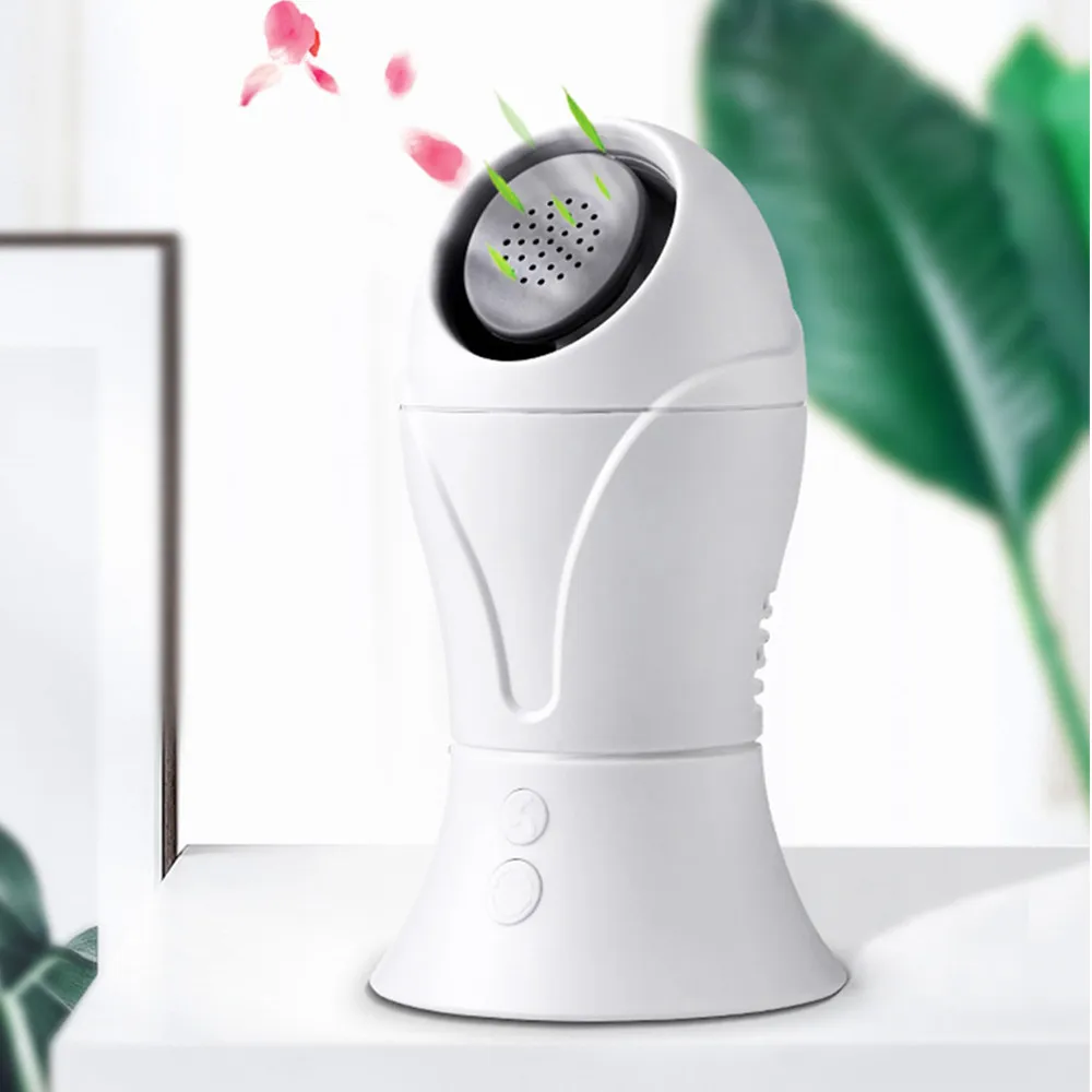 

Mini fan Ventilator handheld Bladeless Fan Cooler USB Rechargeable With LED Ligth Display Aromatherapy For Outdoor Home