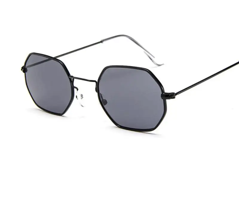 2018 Модные солнцезащитные очки женские розовые оттенки маленькая оправа